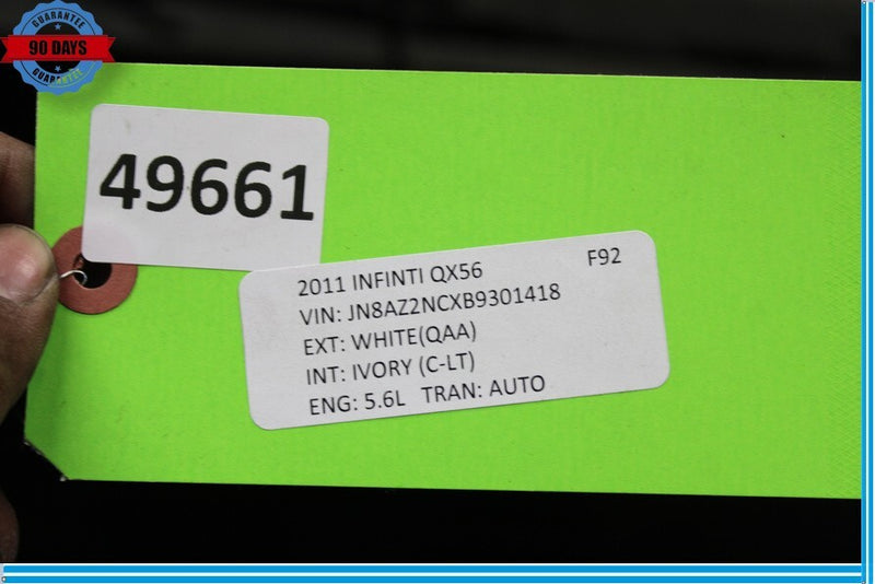 Load image into Gallery viewer, 11-17 Infiniti QX56 QX80 Rear Liftgate Trunk Lid Hatch White (QAB) Oem
