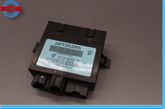 07-17 GMC Acadia Power Liftgate Control Module Unit 20935205 Oem