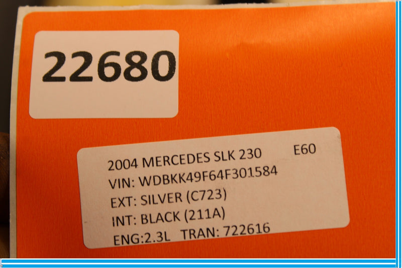 Load image into Gallery viewer, 01-04 Mercedes R170 SLK320 SLK230 Right Side Lower Seat Cover Cushion Oem

