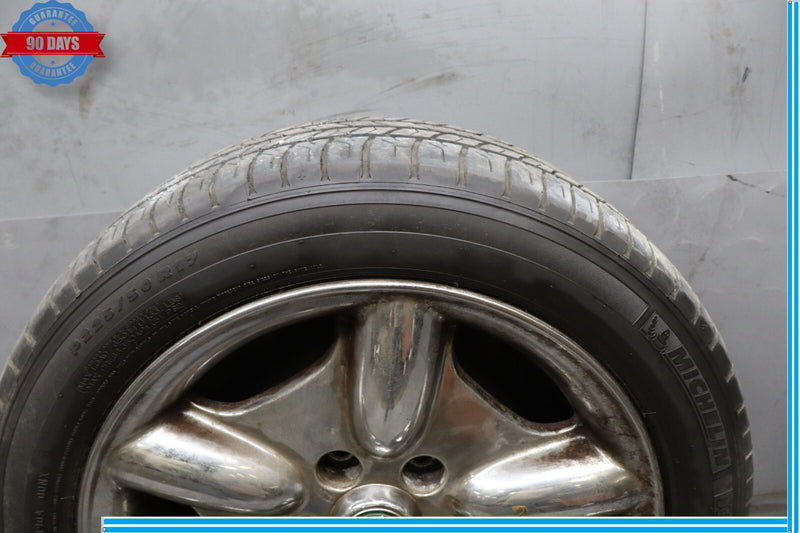 Load image into Gallery viewer, 97-02 Jaguar XK8 X100 8Jx17 R17 5 Spoke Alloy Wheel Rim MJA6116BB Set of  4 Oem
