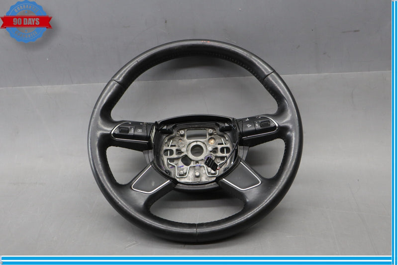Load image into Gallery viewer, 11-18 Audi A8 A8L Quattro Front Left Driver Side 4 Spoke Steering Wheel Oem
