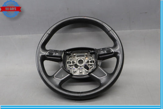 11-18 Audi A8 A8L Quattro Front Left Driver Side 4 Spoke Steering Wheel Oem