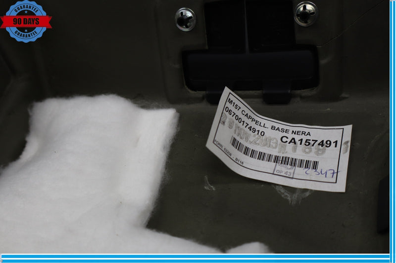 Load image into Gallery viewer, 14-17 Maserati Ghibli Rear Deck Lid Parcel Shelf Trim Black 06700174910 Oem
