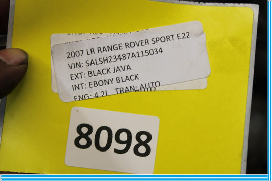 06-13 Land Range Rover Sport Front Engine Motor Assembly 4.2L Oem 133k Miles