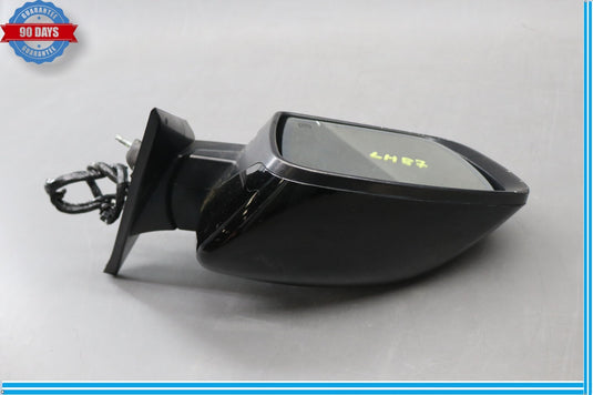 14-17 Maserati Ghibli M157 Front Left Side Mirror Door Rear View Black Oem