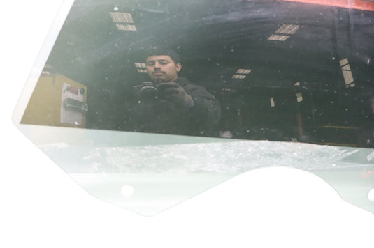 11-18 Porsche Cayenne 958 Front Left Driver Side Door Window Auto Glass Oem