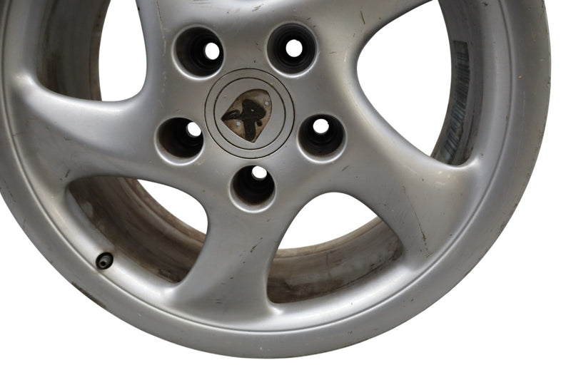 Load image into Gallery viewer, 96-04 Porsche 911 993 996 8Jx18 ET52 Front Turbo Twist Wheel Rim 99336213601 Oem
