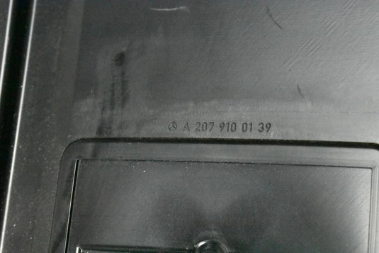 10-17 Mercedes C250 E350 Front Left Driver Seat Back Panel Cover A2079100139 Oem