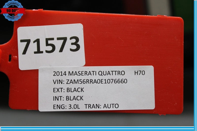Load image into Gallery viewer, 14-20 Maserati Quattroporte Rear Lower Bumper Cover Assembly Black Oem
