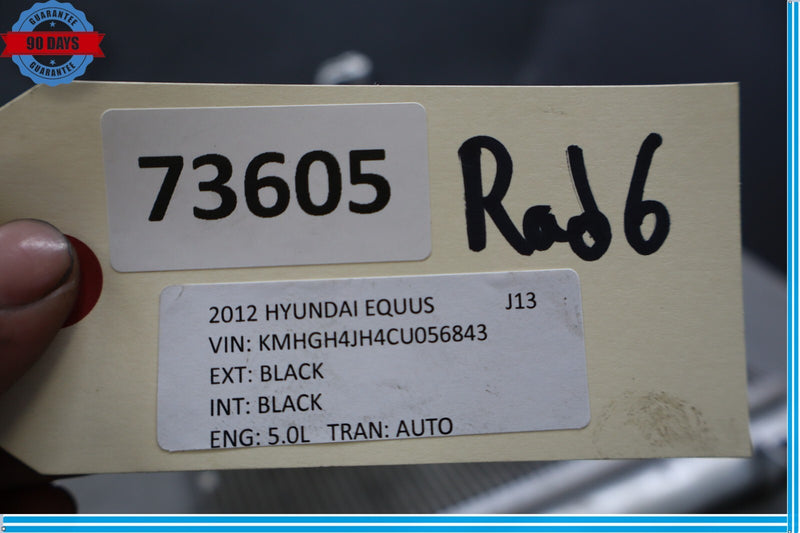 Load image into Gallery viewer, 11-14 Hyundai Equus Signature AC A/C Air Conditioning Condenser Oem
