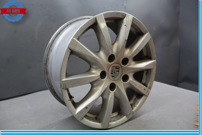 Load image into Gallery viewer, 11-14 Porsche Cayenne 958 S 8X1J8 18" Wheel Rim Silver R18 7P5601025 Oem
