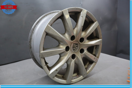 11-14 Porsche Cayenne 958 S 8X1J8 18" Wheel Rim Silver R18 7P5601025 Oem