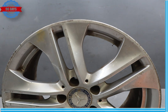 12-17 Mercedes W207 E350 5 Twin Spoke Rear Alloy Wheel Rim R17 17'' Oem