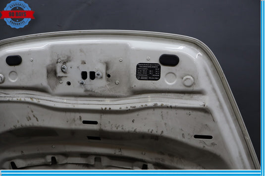 11-14 Porsche Cayenne Turbo 958 Front Hood Panel Assembly White Oem