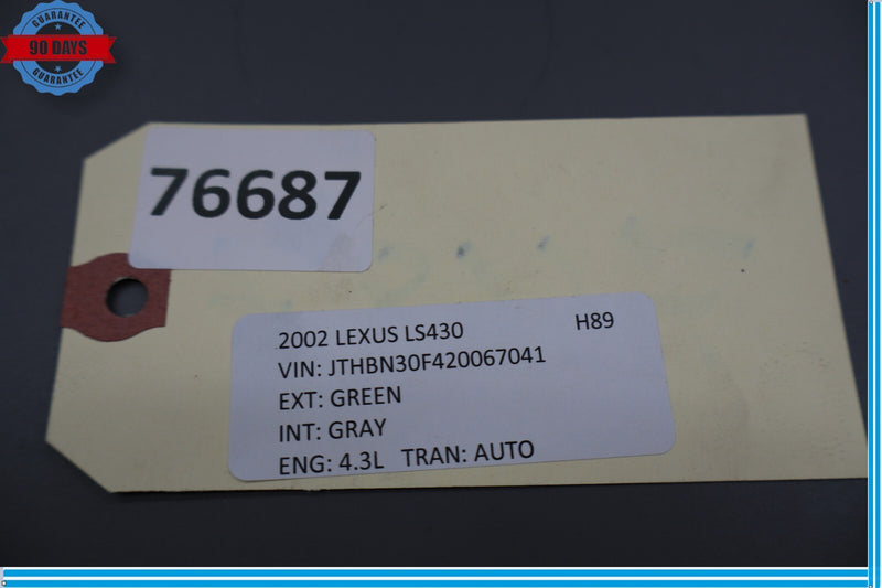 Load image into Gallery viewer, 01-06 Lexus LS430 Rear Trunk Tailgate Liftgate Deck Lid Panel Oem
