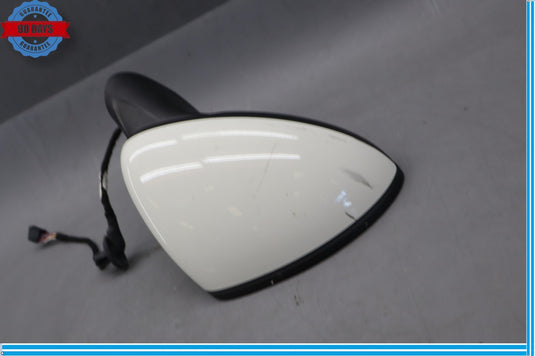 11-14 Porsche Cayenne 958 Front Right Side Rear View Door Mirror White Oem