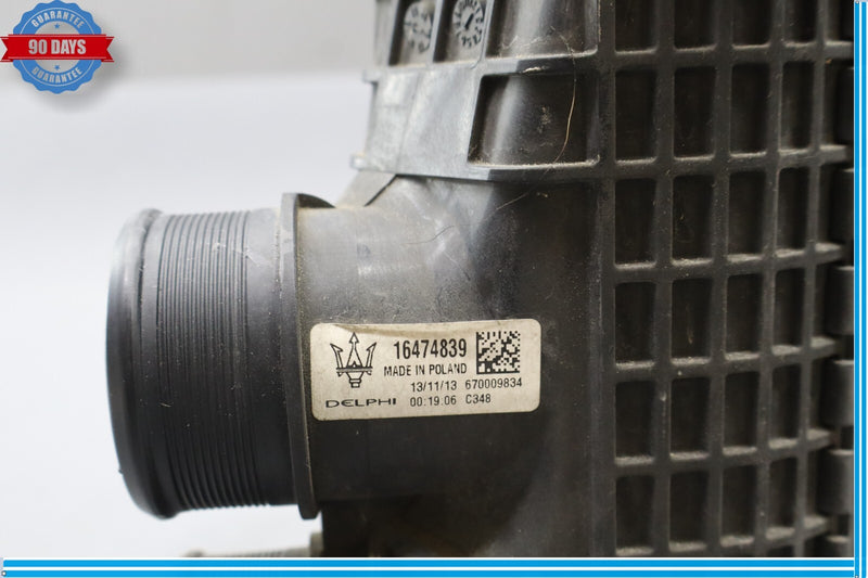 Load image into Gallery viewer, 14-20 Maserati Ghibli Left Side Turbocharger Intercooler 16474839 3.0L Oem
