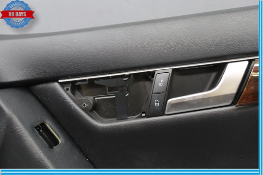 08-14 Mercedes W204 C350 C250 Front Right Side Interior Door Panel Oem