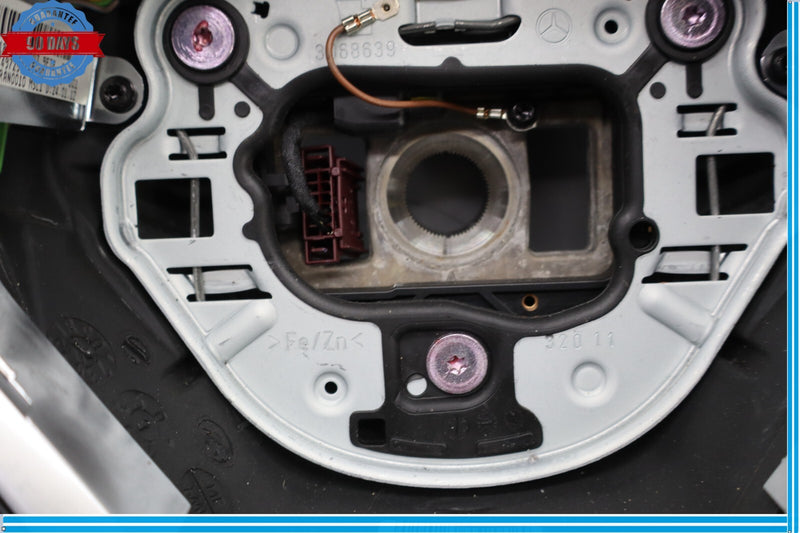Load image into Gallery viewer, 12-18 Mercedes W204 C300 SLK250 CLS550 AMG Steering Wheel Flat Bottom Black Oem
