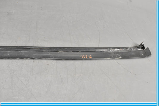 12-18 BMW 650i 640i F12 Left Driver Side Seat Cover Weather Strip Black  Oem
