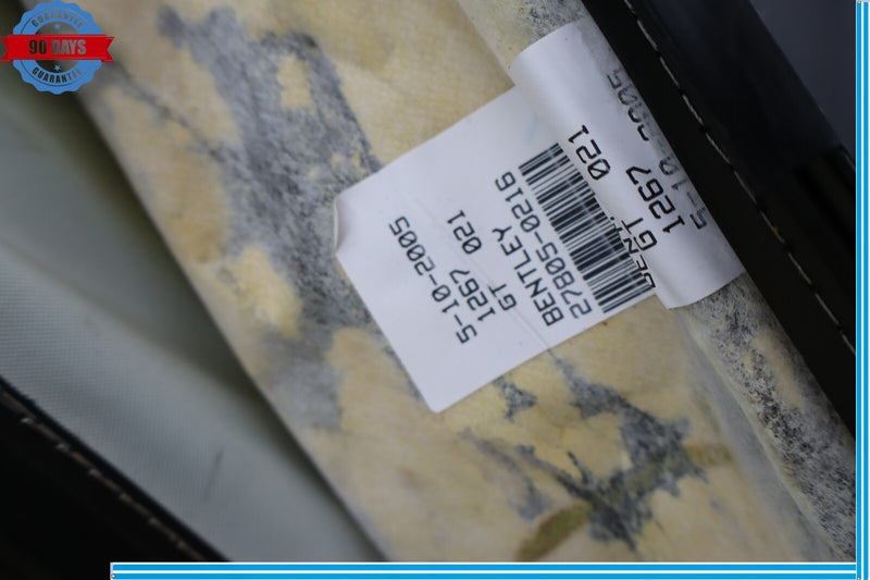 Load image into Gallery viewer, 2006 Bentley Continental Flying Spur Front Right Side Seat Upper Cushion Oem
