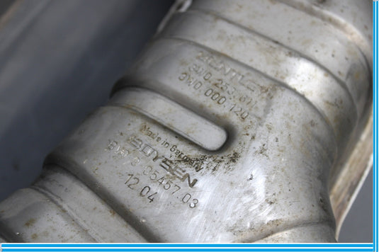 05-10 Bentley Continental Right & Left Exhaust Muffler Pipe Set Of 2 Oem