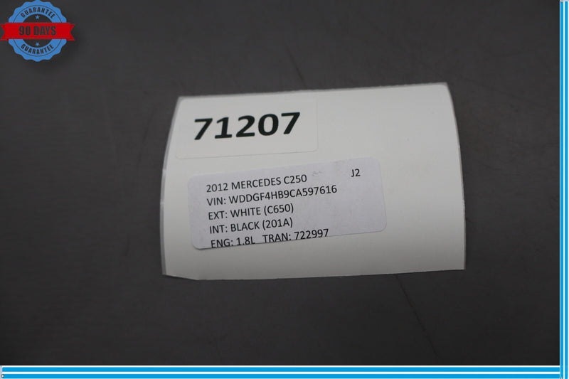 Load image into Gallery viewer, 08-14 Mercedes C250 C350 W204 Front Left Driver Side Door Window Glass Oem
