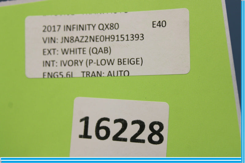 Load image into Gallery viewer, 11-17 Infiniti QX56 QX80 Rear Liftgate Trunk Lid Hatch White (QAB) Oem
