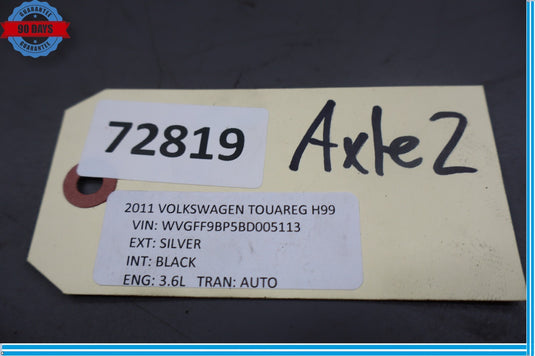 11-17 Volkswagen Touareg VW Front Right Side CV Axle Assembly Drive Shaft Oem