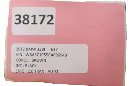 12-18 BMW 328i 335i 340i Sedan Rear Left Driver Side Door Shell Cover Panel Oem