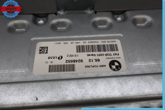 10-15 BMW 750Li F01 F02 Top Hifi Stereo Sound Audio Amp Amplifier Oem