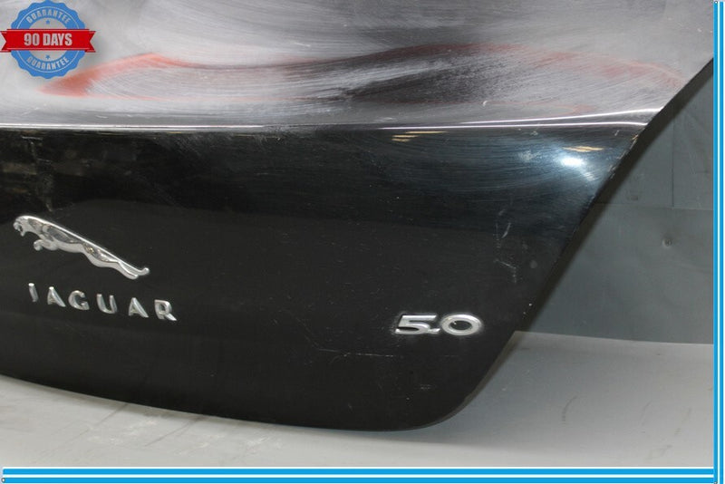 Load image into Gallery viewer, 10-19 Jaguar X351 XJL Rear Trunk Deck Lid Hatch Lift Tail Gate Black Oem

