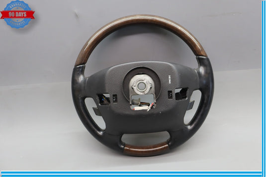 11-13 Hyundai Equus SIG Front Steering Wheel Black Leather 561003N200 Oem