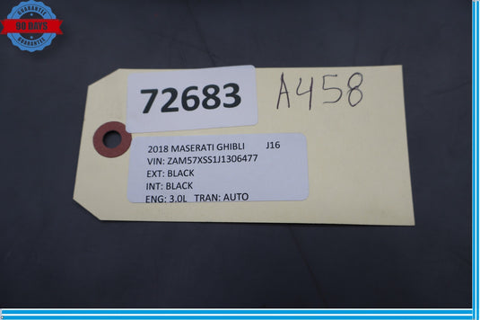 14-18 Maserati Ghibli M157 Engine Fuse Box Battery Relay Assembly Oem