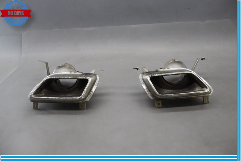 Load image into Gallery viewer, 18-19 Cadillac XTS Rear Right &amp; Left Bumper Exhaust Tail Pipe Heat Sleeve Oem
