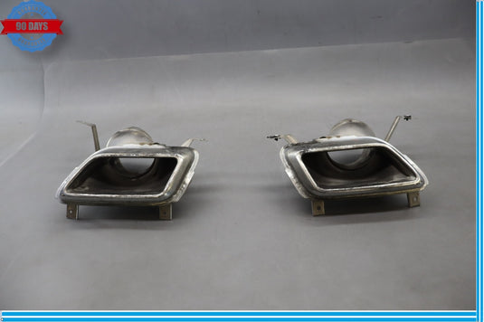 18-19 Cadillac XTS Rear Right & Left Bumper Exhaust Tail Pipe Heat Sleeve Oem