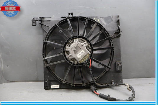 10-15 Jaguar XJL XJ X351 Engine Motor Radiator Cooling Fan W/ Shroud Oem