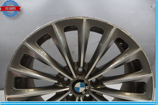 09-16 BMW 535i 740i 750i 8.5x19 19" Wheel Rim Silver R19 6775392 Oem