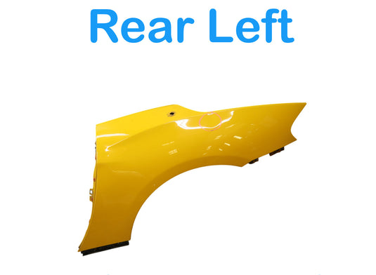 09-16 BMW E89 Z4 Rear Left Driver Side Quarter Panel Fender Yellow Oem