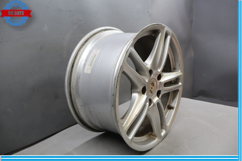 Load image into Gallery viewer, 10-16 Porsche Panamera 970 10 X 19 19" 5 Spoke Rear Wheel Rim Silver Oem
