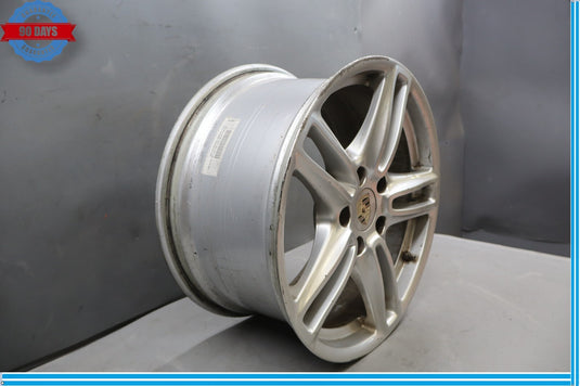 10-16 Porsche Panamera 970 10 X 19 19" 5 Spoke Rear Wheel Rim Silver Oem