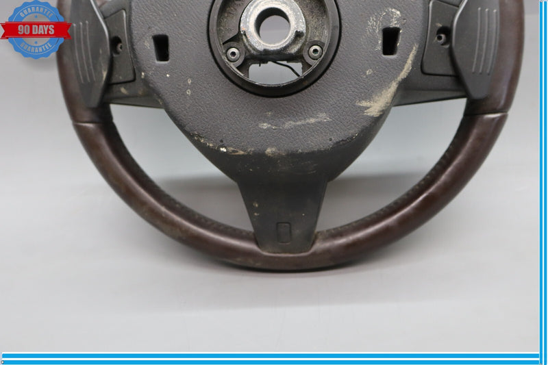 Load image into Gallery viewer, 07-11 Jaguar X150 XK XF Steering Wheel w/ Paddle Shifters Black 6W833L598DD Oem
