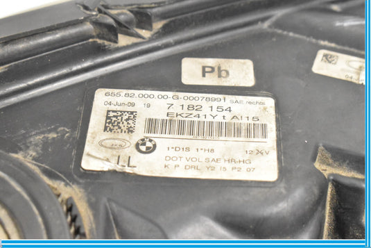 2009-2015 BMW 750LI F02 RIGHT PASSENGER HEADLIGHT DYNAMIC XENON HID LAMP OEM