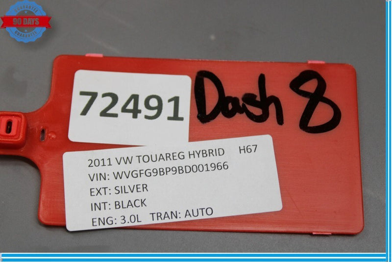 Load image into Gallery viewer, 11-17 Volkswagen Touareg Front Dashboard Dash Instrument Panel Assembly Oem
