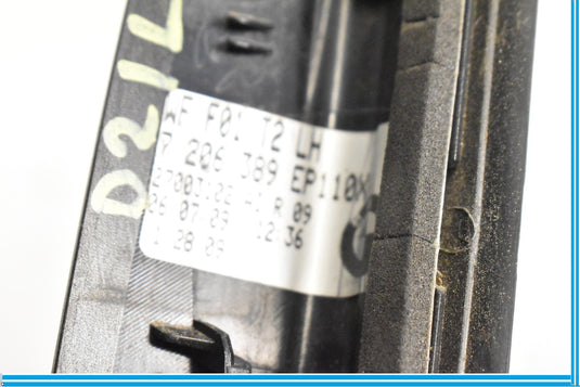 09-15 BMW 750i 750Li Rear Left Trunk Lid Tail Light Trim 63217206389 Oem