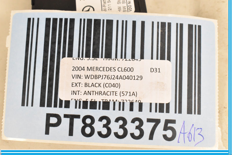 Load image into Gallery viewer, 00-06 Mercedes CL500 CL600 W215 Gateway Network Chassis Control Module Oem
