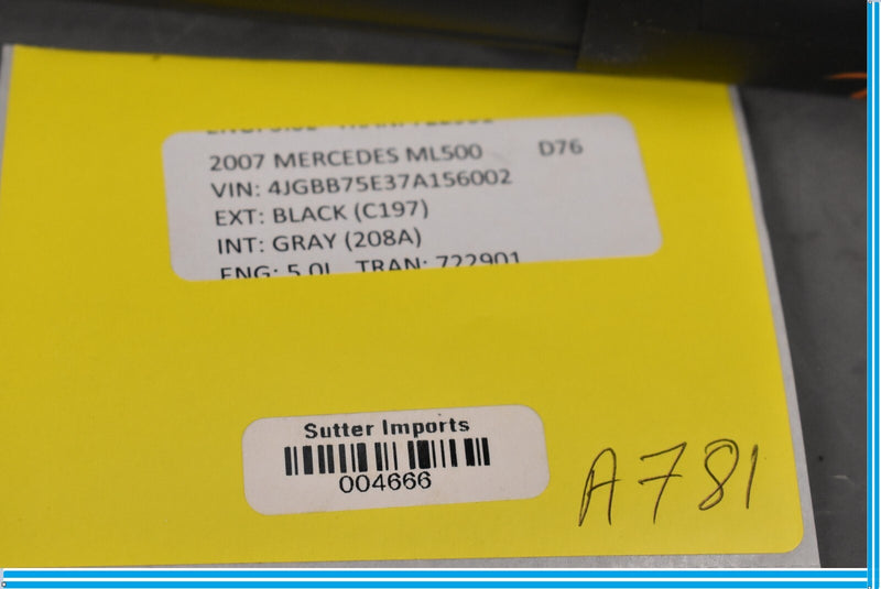 Load image into Gallery viewer, 06-09 Mercedes W164 ML500 Rear Right Passenger Trunk Lid Motor Strut Shock Oem
