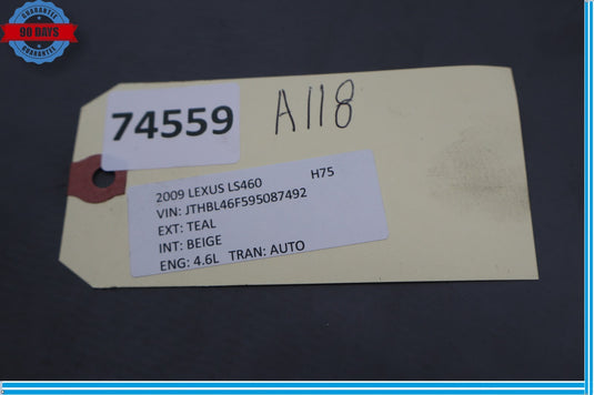 07-09 Lexus LS460 LS460L ABS Skid Control Module Computer Assembly Skid Oem