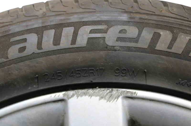 Load image into Gallery viewer, 09-17 Audi A4 17 Inch 17x8" Alloy Wheel Rim Tire Set Of 4 8K0601025C Oem
