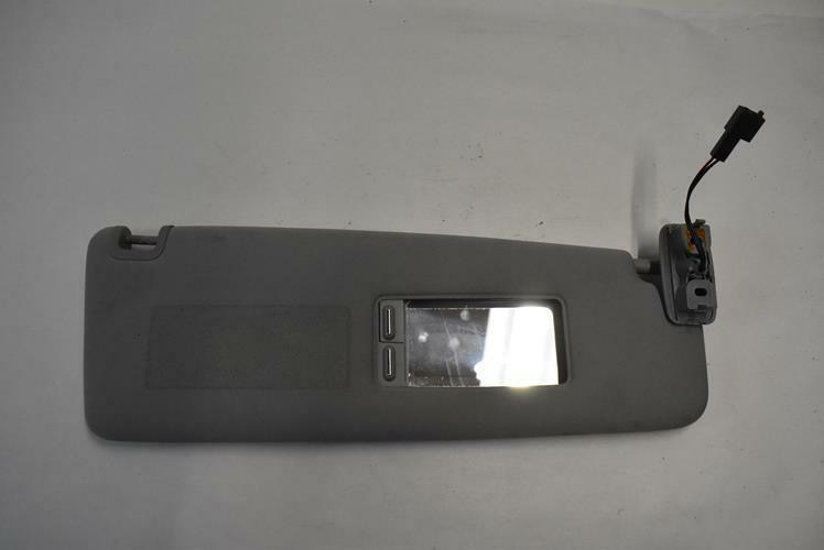 Load image into Gallery viewer, 2004-2006 VOLKSWAGEN PHAETON RIGHT PASSENGER SIDE SUN VISOR SHADE GRAY OEM
